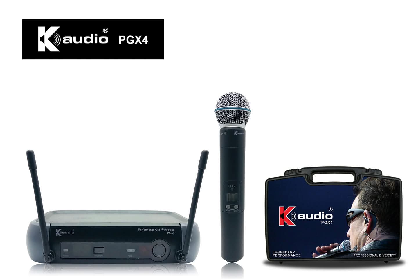 Kaudio PGX4 Wireless Microphone System – Superior Sound Quality for Professional Use