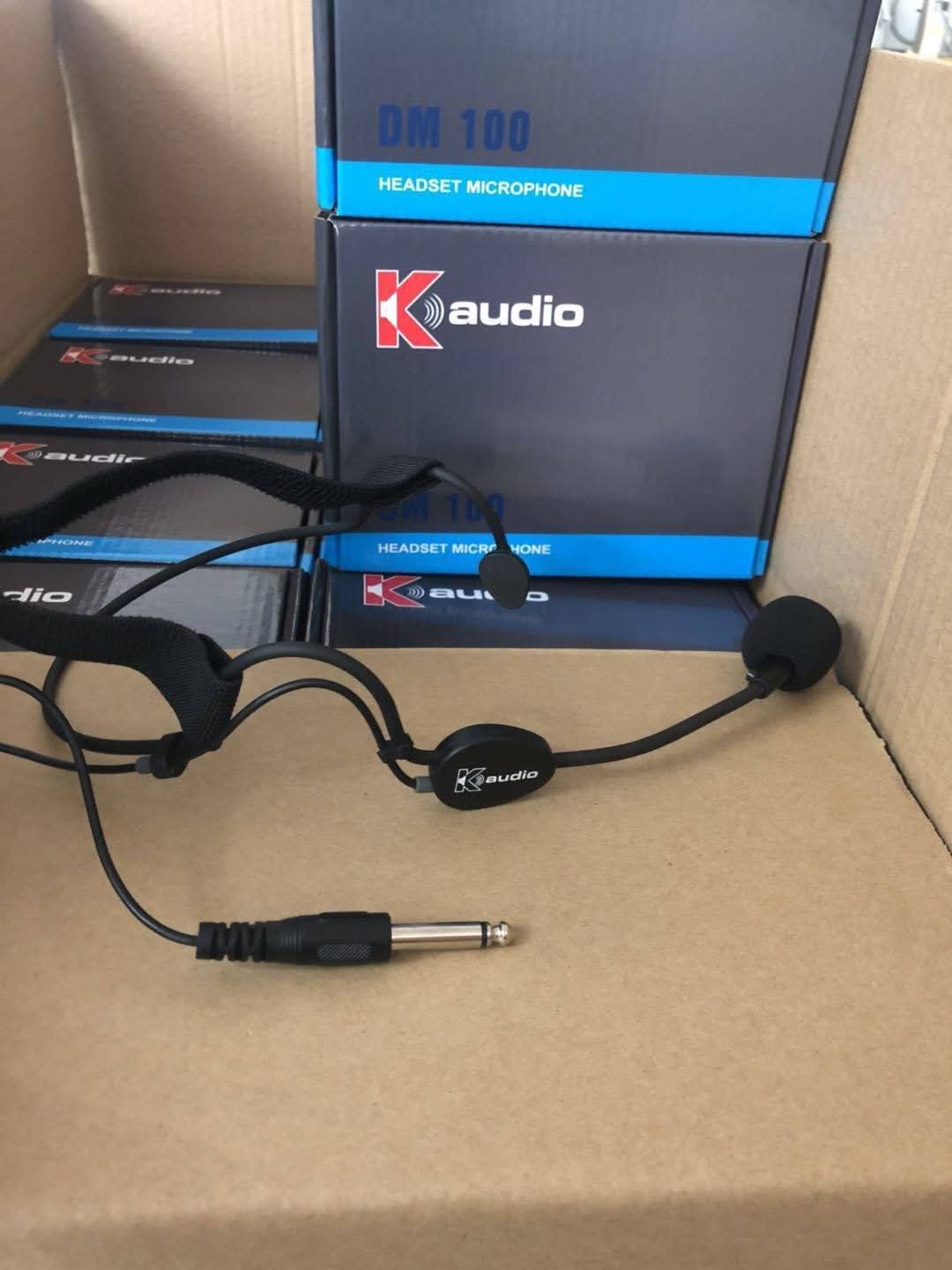 K-Audio DM 100 Headset Microphone - Professional Quality Audio for Clear Communication