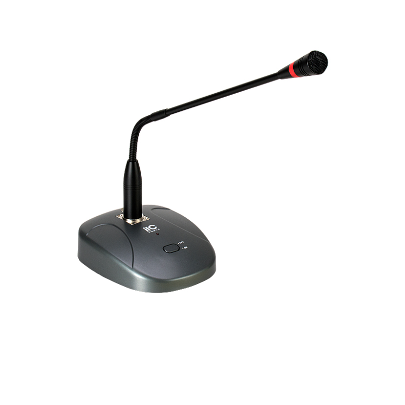 ITC T-621A Microphone with Built-in Chime – Condenser, Cardioid Polar Pattern, 40Hz-16kHz Frequency Response