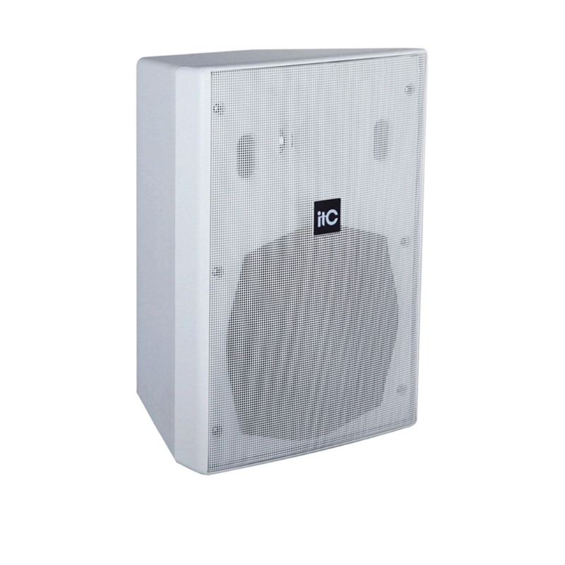 ITC T-778PW Wall Mount Speaker – 100V/70V Power Taps, 94dB SPL, Full-Range Audio for Indoor Sound Systems