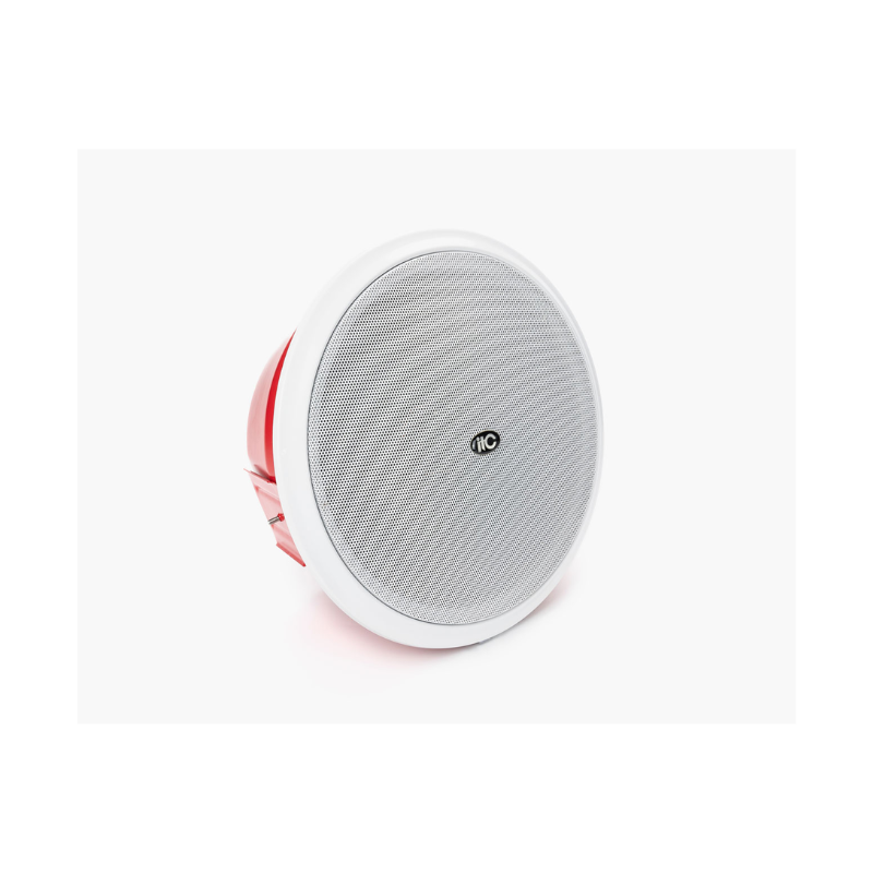 ITC VA-585 Fireproof Ceiling Speaker System – 100V/70V Power Taps, EN54-24 Certified, Background Music & Voice Evacuation