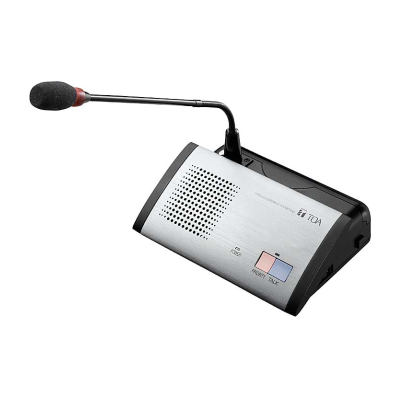 TOA TS-801 Wireless Chairman Unit – Infrared Transmission, Priority Speech, Compact Design