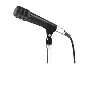 TOA DM-1200 Dynamic Wired Microphone – Unidirectional, 10m Cable, XLR Connector, Noise Suppression