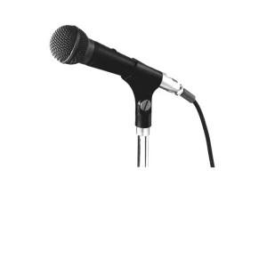 TOA DM-1300 Dynamic Wired Microphone – Unidirectional, XLR Connector, 10m Cable, Die-Cast Zinc Body